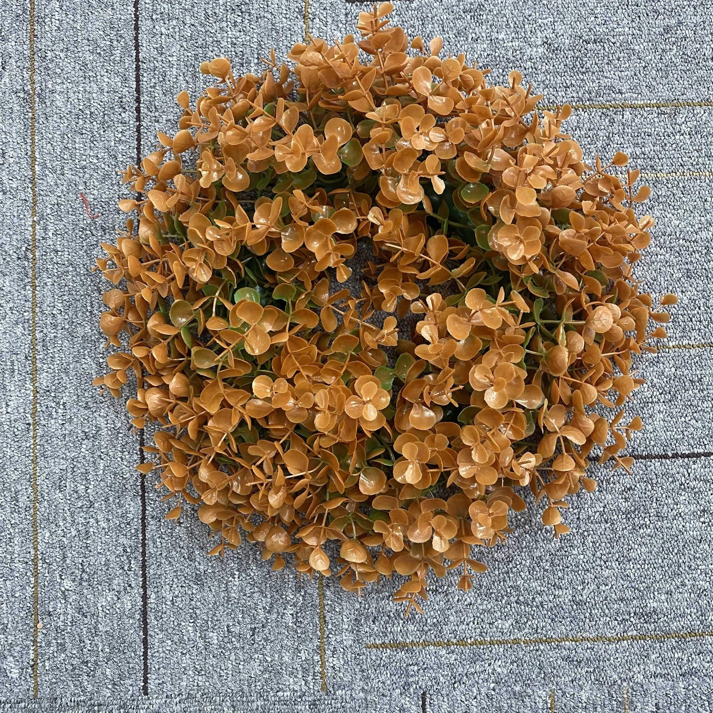 Timeless Tradition, Charming Autumn Eucalyptus Wreath - Ideal for Fall, Thanksgiving & Harvest Season | Versatile Indoor/Outdoor Decor for Front Door, Living Room, Fireplace