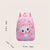 Benpaolv Cartoon Animal Print Backpack, Cute Kindergarten Schoolbag, Lightweight Bookbag For Girls Boys