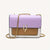 Benpaolv Stylish Flap Shoulder Bag with Buckle Decor and Wide Strap for Women - Perfect for Crossbody and Handheld Use