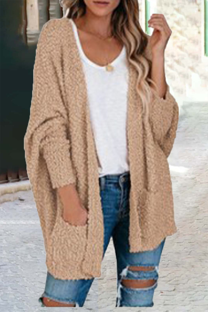 Casual Daily Comfy Bat Sleeve Cardigan(5 Colors)