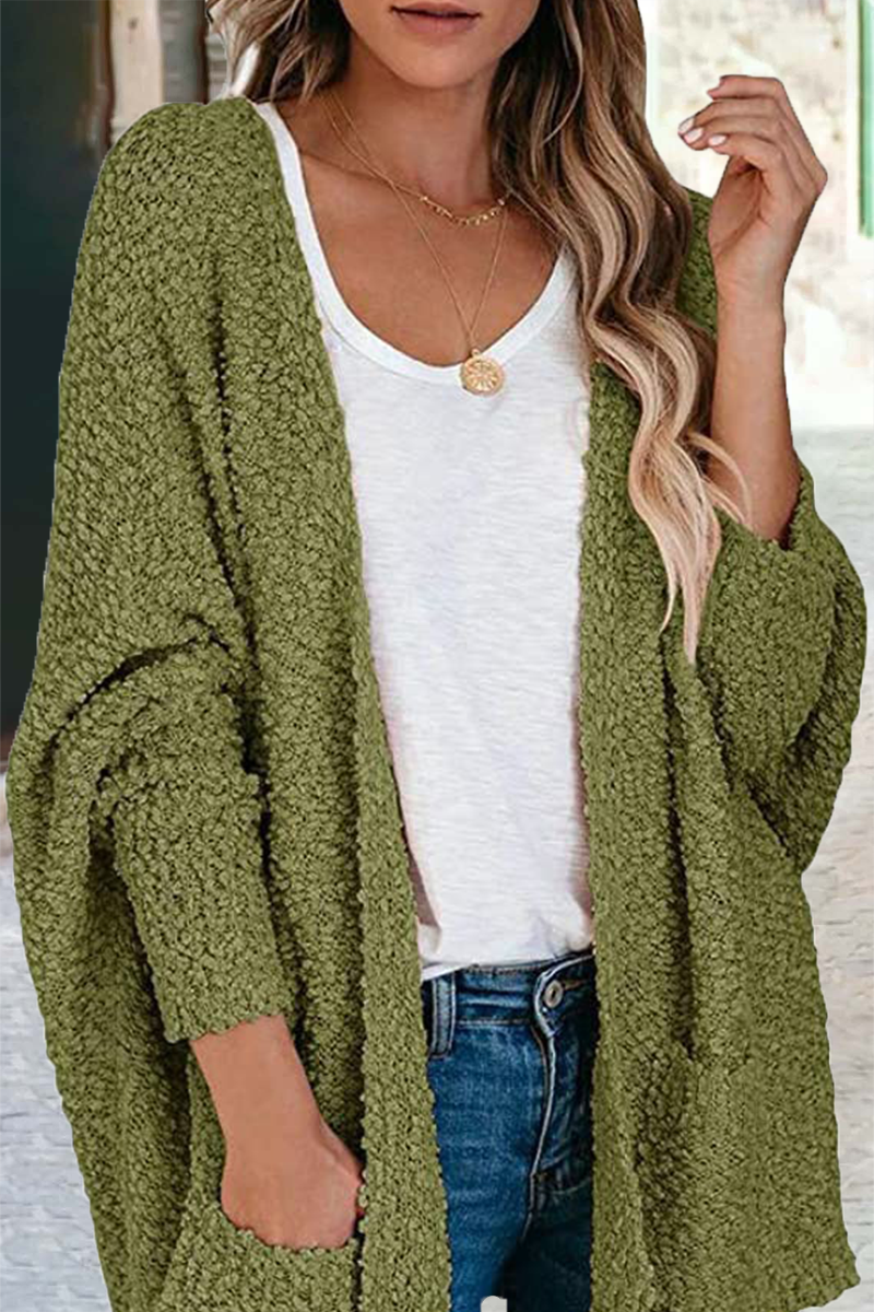 Casual Daily Comfy Bat Sleeve Cardigan(5 Colors)