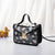 Benpaolv Daisy Print Clear Handbags Set, Fashion PVC Crossbody Bag, Women's Mini Flap Square Purse With Inner Pouch