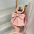 Benpaolv Big Bowknot Decor Handbags, Mini Top Ring Clutch Purses, Women's Niche Design Bucket Bag