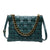 Benpaolv Classic Braided Square Bag, Trendey Solid Color Shoulder Bag, All-Match Satchel Bag With Chain Strap Decor