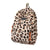 Benpaolv Leopard Print Backpack, Schoolbag For High School Students, Large Capacity Sports Bag For Women Outdoor Camping Travel