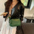 Benpaolv Trendy Square Leather Crossbody Bag with Wide Shoulder Strap - Perfect for Everyday Use