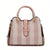 Benpaolv Fashion Plaid Pattern Handbags, Buckle Decor Crossbody Bag, Women's Double Handle Satchel Purse