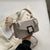 Benpaolv Minimalist Classic Mini Square Shoulder Bsg, Crocodile Pattern Flap Crossbody Bag For Women