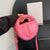 Benpaolv Trendy Round Crossbody Bag, Fashion Cute Shoulder Bag, Women's Casual Handbag & Coin Purse