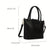 Benpaolv Stylish and Versatile Mini Tote Bag for Women - Fashionable PU Leather Handbag with Crossbody and Bucket Design