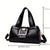 Benpaolv Large Capacity Zipper Shoulder Bag, PU Leather Soft Handbag, Multi-compartment Stylish Crossbody Bag