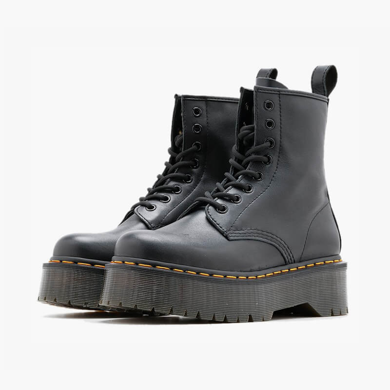 benpaolv 5cm Platform Martens Boots 8 Hole High