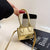 Benpaolv Mini Crocodile Pattern Crossbody Bag, Fashion PU Shoulder Bag, Women's Cute Handbag & Coin Purse (2.6"x2"x0.8")