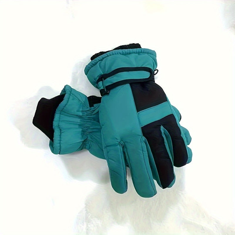 Youngsters' Winter Snow Gloves for Boys & Girls Ages 9-16 - Perfect for Outdoor Sports, Cycling, Fishing & Skiing | Hand Washable, for Winter