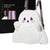 Benpaolv Ghost Design Novelty Bag, Fluffy Funny Trendy Small Zipper Shoulder Bag, Cute Backpack For Girls