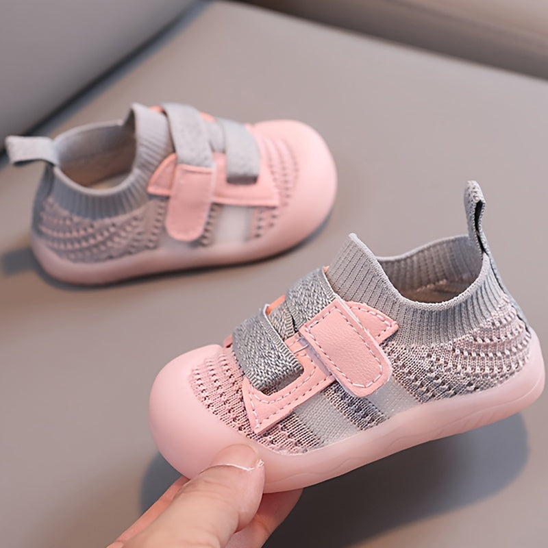 Casual Comfortable Low Top Woven Shoes For Baby Boys, Breathable Non-slip Walking Shoes For Spring And Autumn