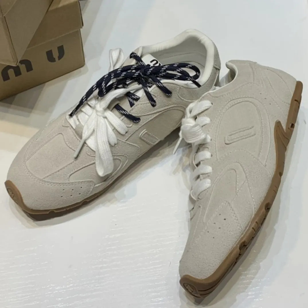 Designer woman new 530 Casual shoe women Miuiu shoe Mens Dad sports Chunky Sneakers Summer Lace Up Shoes Classic White Leathers Unisex Fashion Couples Style Size 35-45