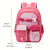 Benpaolv Children's Backpack Large Capacity Lightweight Backpack Casual Travel Backpack Elementary Kids School Bag