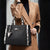 Benpaolv Snakeskin Pattern Tote Bag, Fashion Embossed Crossbody Bag, Women's Leather Satchel Purse