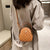 Benpaolv Women's Rhombus Quilted Shoulder Bag, Zipper Crossbody Dome Bag, Fashion Metal Decor Handbag