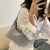 Benpaolv Glitter Full Rhinestone Decor Shoulder Bag, All-Match Elegant Evening Handbag, Women's Zipper Satchel Daily Bag