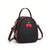 Benpaolv Mini Cherry Decor Crossbody Bag, Cute Multi Pocket Shoulder Purse, Fashion Vegan Leather Handbag For Women