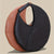 Benpaolv Stylish Lightweight Round Handbag, Solid Color Shoulder Bag, Perfect Underarm Bag For Daily Use