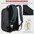 Benpaolv 1pc Large-capacity Hard Shell Computer Bag, Rhomboid Pattern Business Backpack Men's Backpack