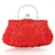 Benpaolv Elegant Beaded Sequin Clutch Bag for Weddings and Proms - Stylish Women's Handbag with Top Ring Design
