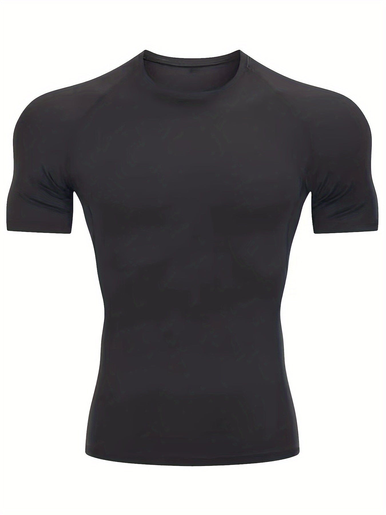 Ultra-Soft Quick-Drying Compression Fit T-Shirt for Men - Shirts with Moisture-Wicking, Four-Way Stretch, and Breathable Fabric for Fitness, Outdoor Activities, and Summer Wear - Ideal for Gym, Running, Cycling, and Hiking