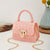Benpaolv Cute Mini Jelly Studded Crossbody Bag - Candy Color PVC Flap Purse for Women (5.1 x 2 x 3.9 Inches)