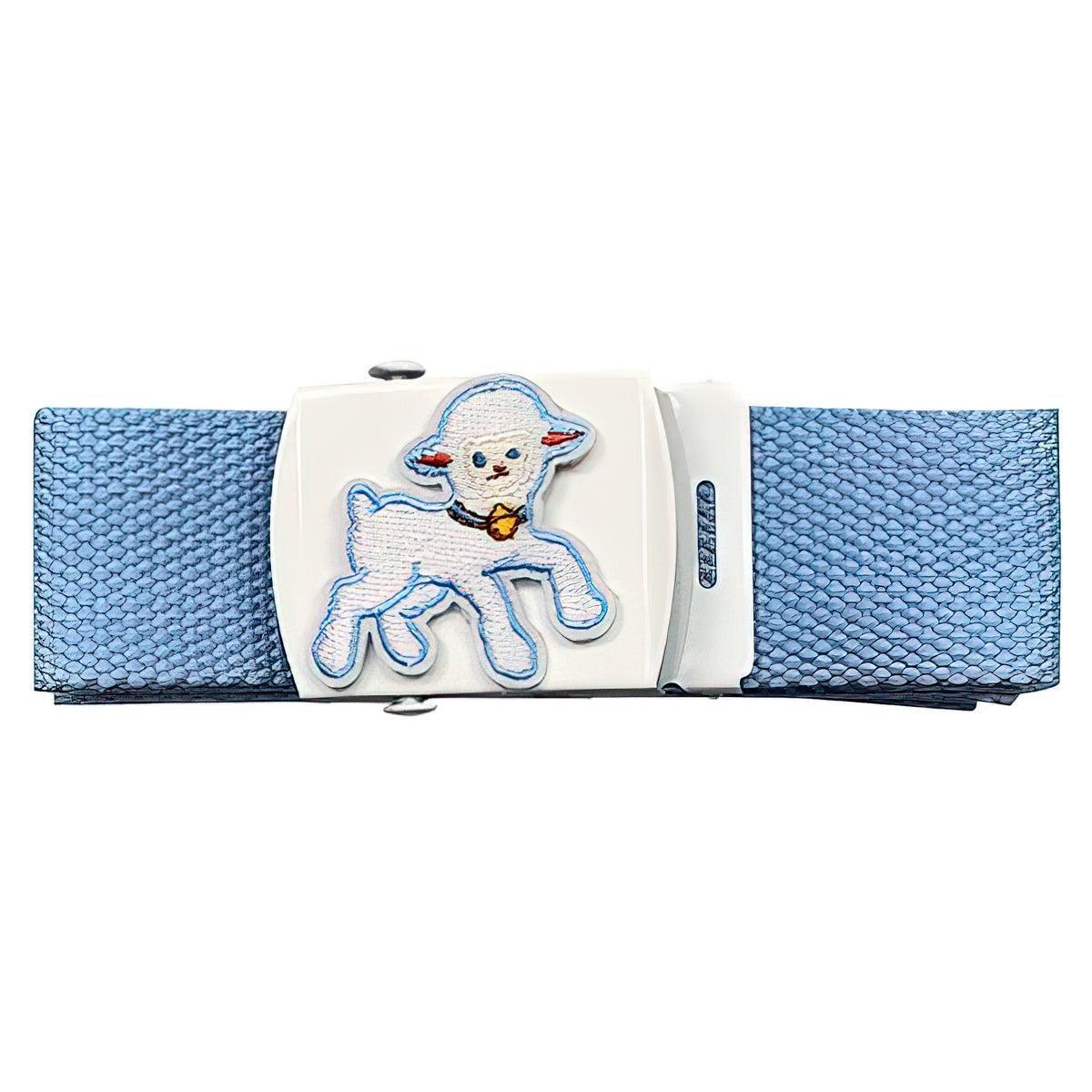 benpaolv Cute Lamb Belt Soft Pastel Blue