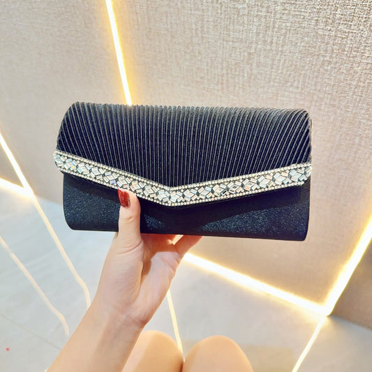 New New clutch bag women's evening dress banquet bag chain small bag celebrity messenger dinner bag clutch bag