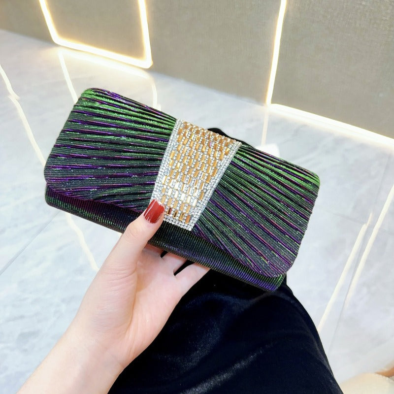 New New light luxury celebrity dinner bag clutch bag KTV women's banquet small bag messenger bar handbag cheongsam bag