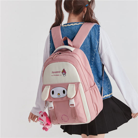 Cute Schoolbag Female New Cartoon Junior and Middle School Students Primary School Student Backpack Good-looking Youth College Style Backpack