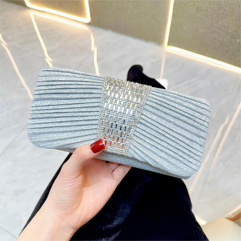 New New light luxury celebrity dinner bag clutch bag KTV women's banquet small bag messenger bar handbag cheongsam bag