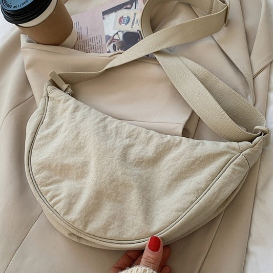 UJIA Fitting Room Women's Messenger Bag Nylon Dumpling Bag Women's All-Match Shoulder Bag Youjia Small Cloth Bag Trendy New Beauty