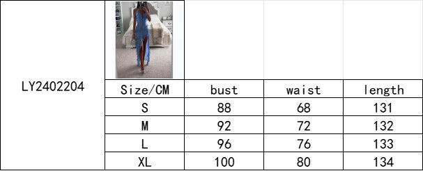 BENPAOLV [Pure Desire Muse] Sexy 2025 women's clothing fungus edge suspender dress hem slit Spice girls socialite long dress