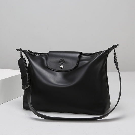 2025 Women's bag Large bag Soft leather commuter versatile tote bag Underarm bag Fashion large capacity tote bag Premium shoulder bag