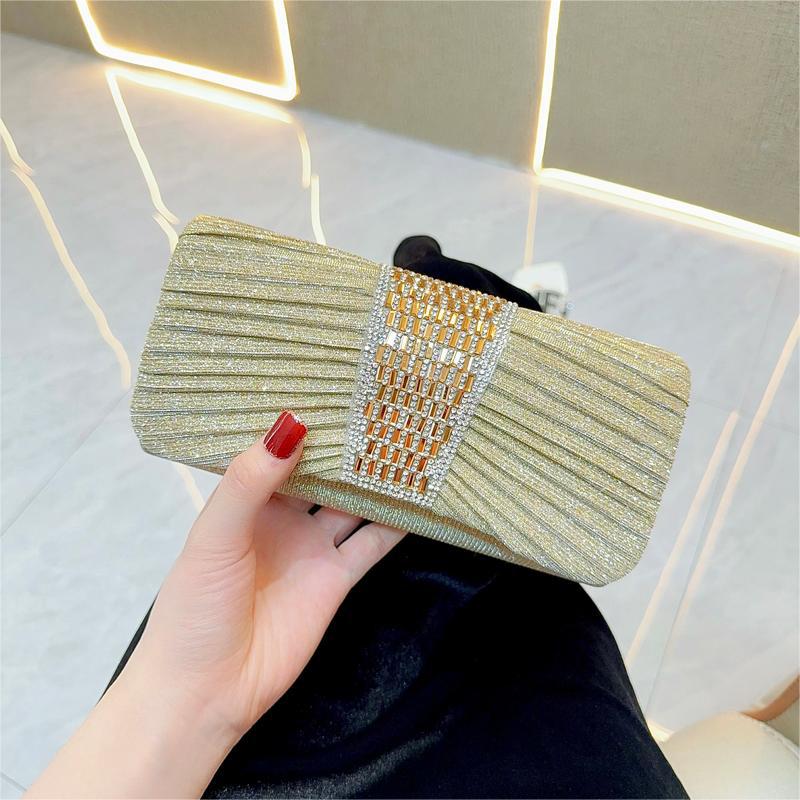 New New light luxury celebrity dinner bag clutch bag KTV women's banquet small bag messenger bar handbag cheongsam bag