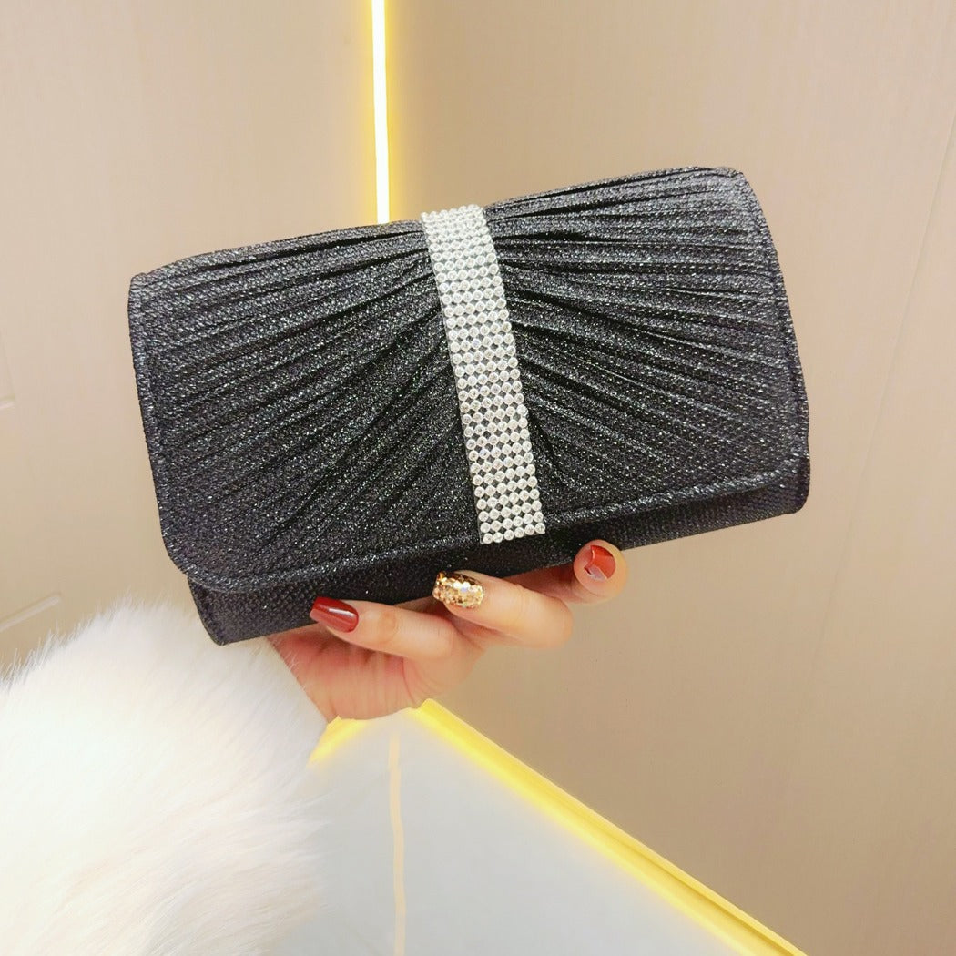 New New celebrity clutch bag bar party women's banquet small bag evening handbag one shoulder oblique span dinner bag