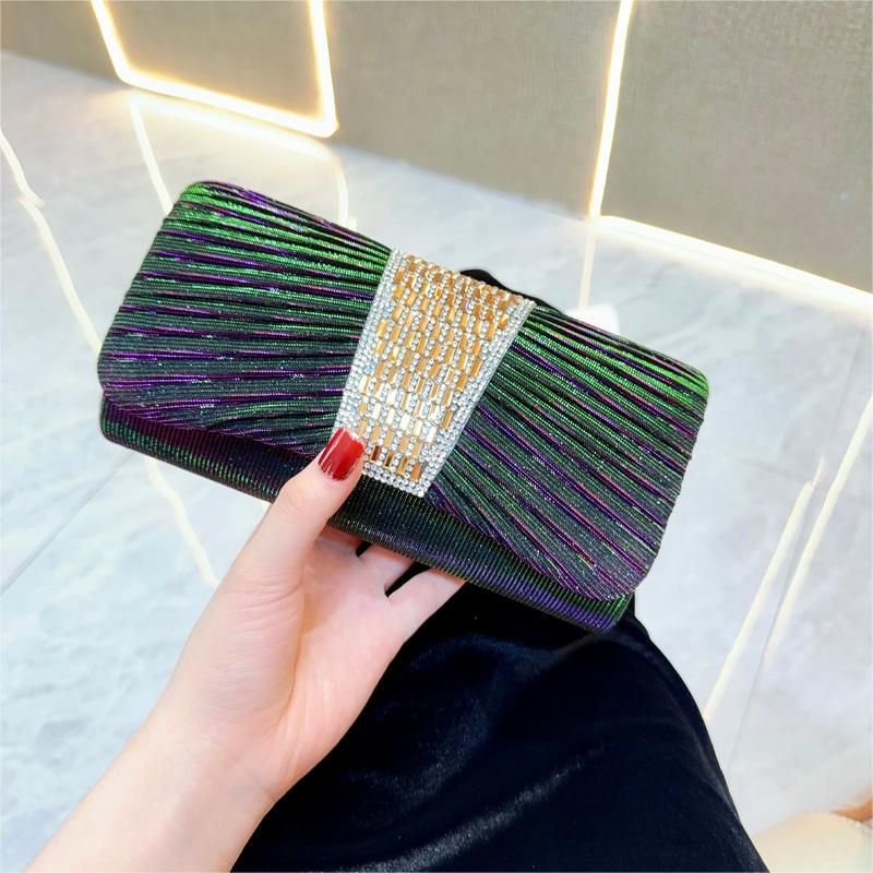 New New light luxury celebrity dinner bag clutch bag KTV women's banquet small bag messenger bar handbag cheongsam bag