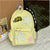 Benpaolv Kawaii Star Decor Backpack, Cute Preppy School Bag, Lovely Purse Daypack For Girls & Women