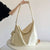 Benpaolv Casual Canvas Hobo Shoulder Bag, Large Capacity Shoulder Bag, With A Side Pocket Handbag