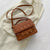 Benpaolv Quilted Square Handbag, Chain Decor Crossbody Bag, Fashion PU Leather Flap Purse