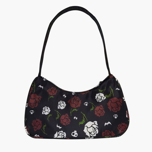 benpaolv Addamscore Aesthetic Bag Roses and Skulls