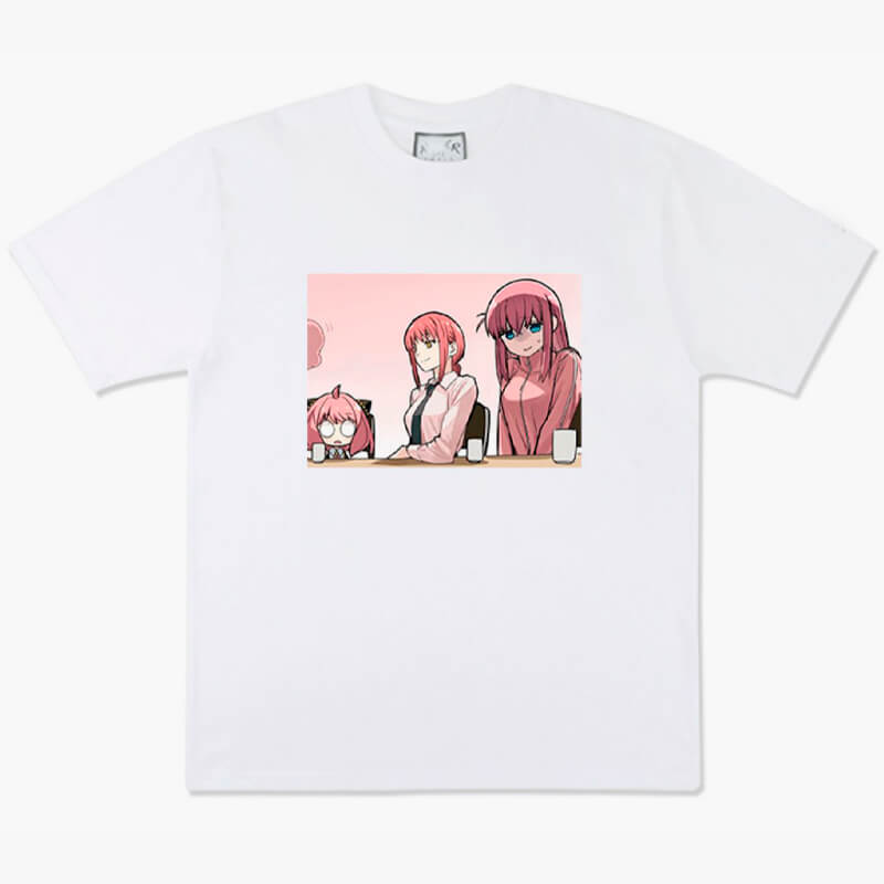 benpaolv Ania Forger Makima and Hitori Gotoh T-Shirt Anime Humour