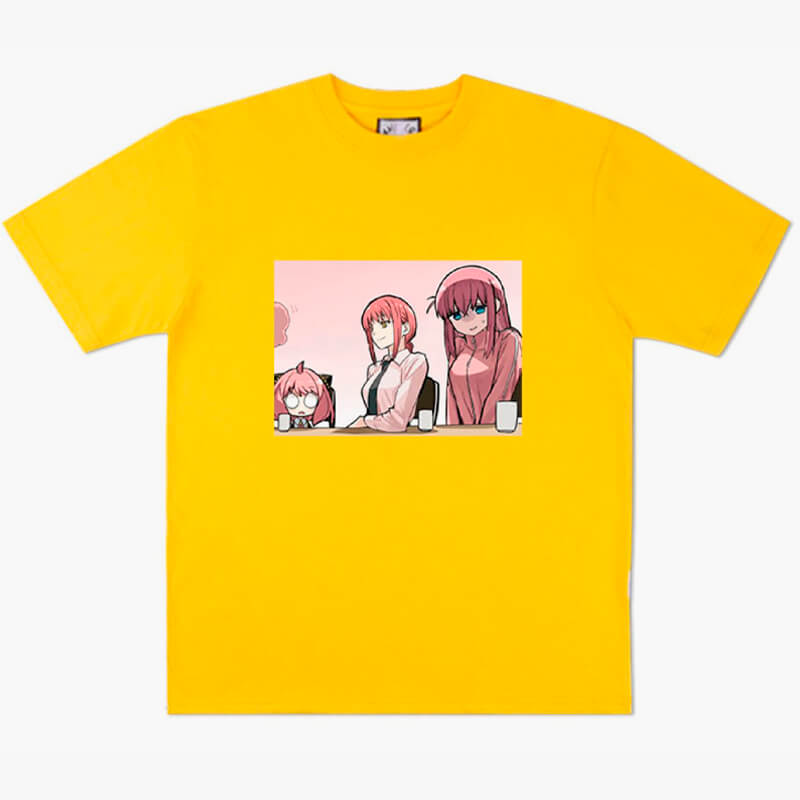 benpaolv Ania Forger Makima and Hitori Gotoh T-Shirt Anime Humour