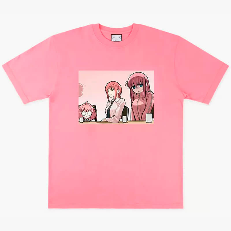 benpaolv Ania Forger Makima and Hitori Gotoh T-Shirt Anime Humour