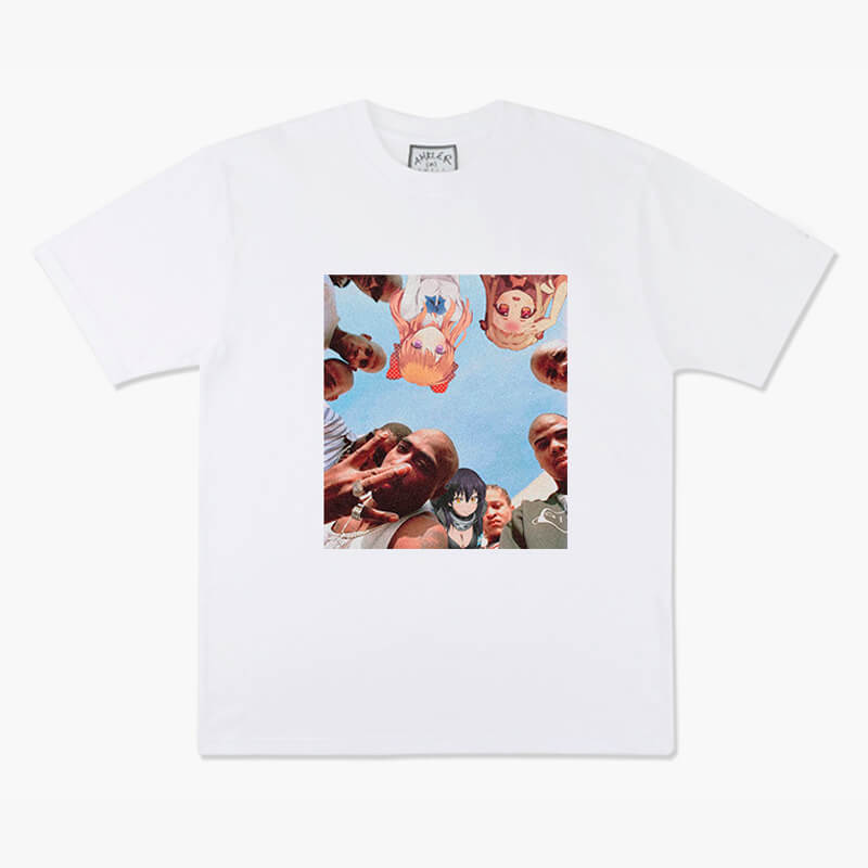 benpaolv Anime Aesthetic 2Pac and Anime Girls T-Shirt